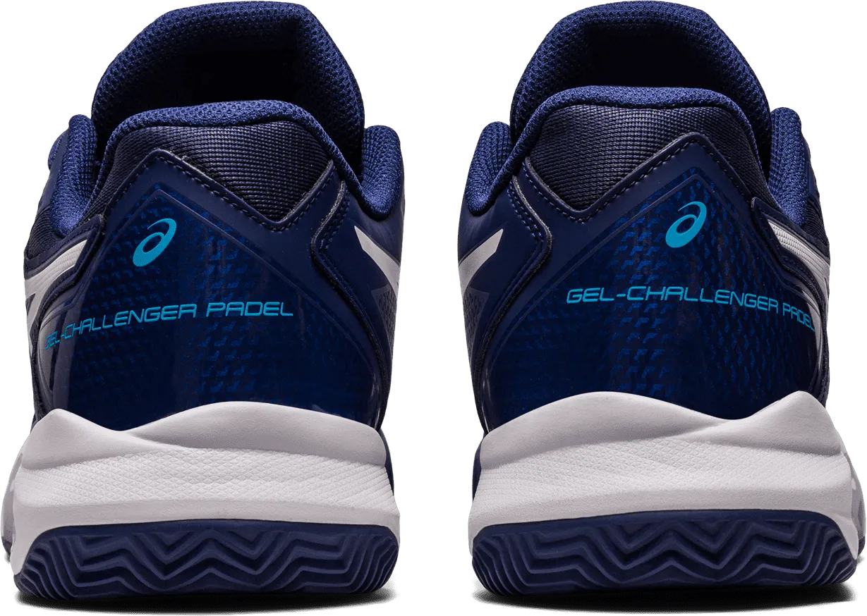SCARPA DA TENNIS DA UOMO ASICS CHALLENGER 13 PADEL INDIGO BLUE WHITE 1041A315 402