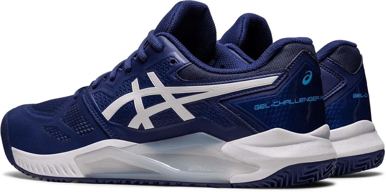 SCARPA DA TENNIS DA UOMO ASICS CHALLENGER 13 PADEL INDIGO BLUE WHITE 1041A315 402