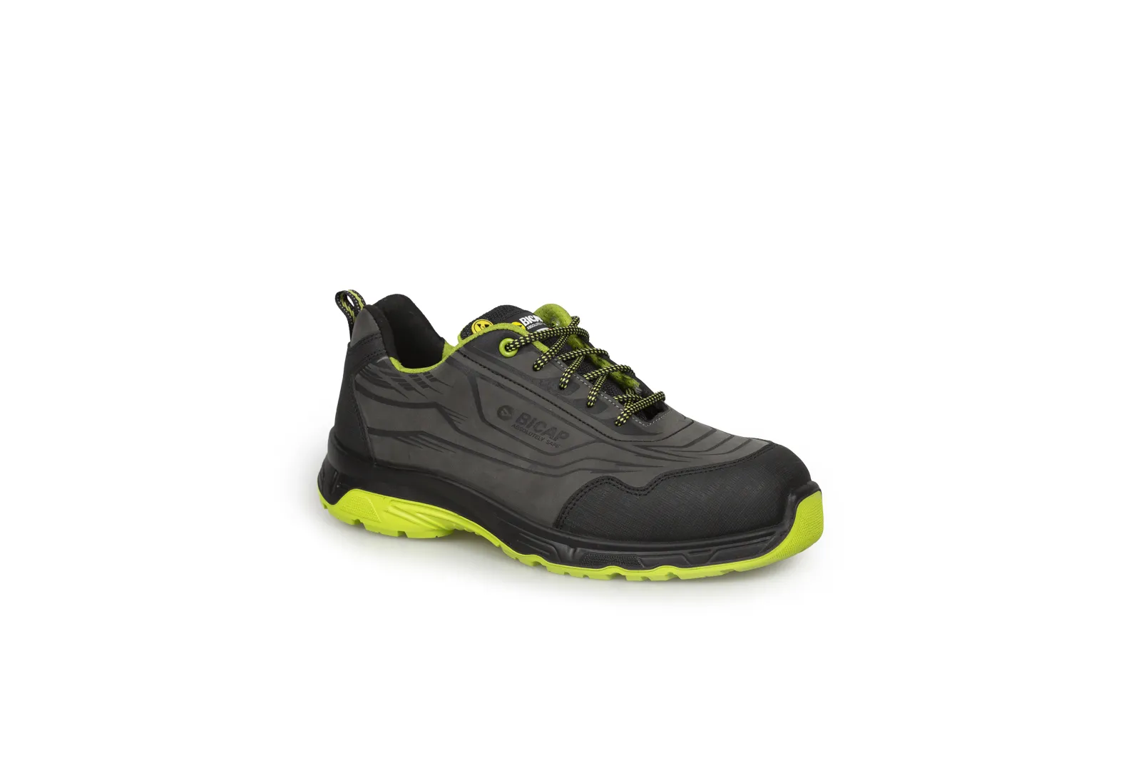 Scarpe antinfortunistiche Bicap J40936, 44  Unisex, con puntale di sicurezza
