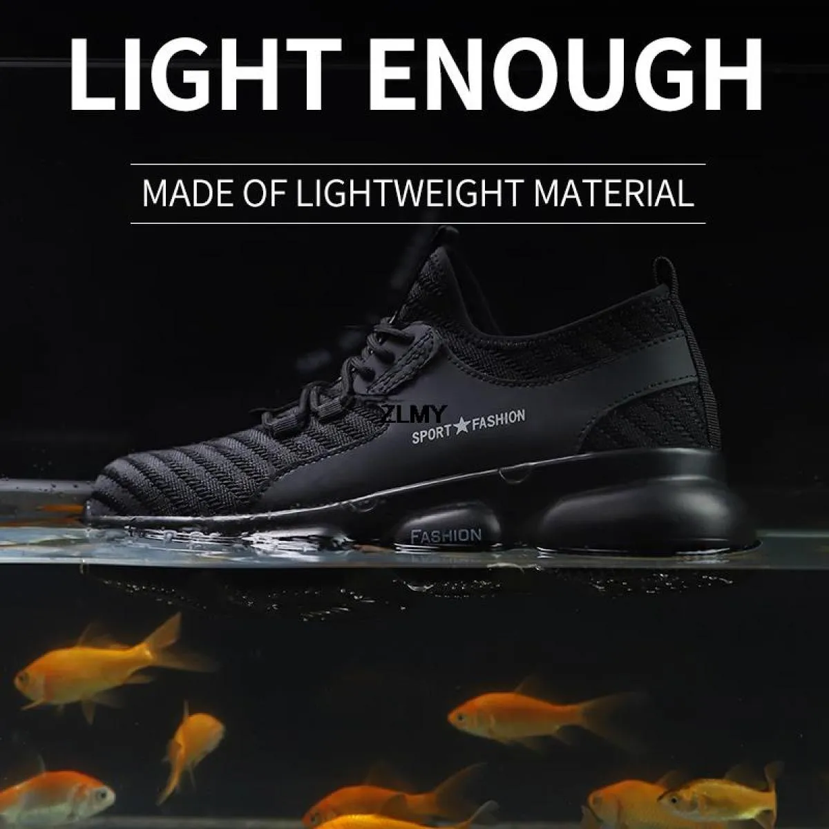 Scarpe antinfortunistiche moda Uomo Scarpe da lavoro traspiranti con punta in acciaio Uomo Sneaker industriale Stivali antinfort
