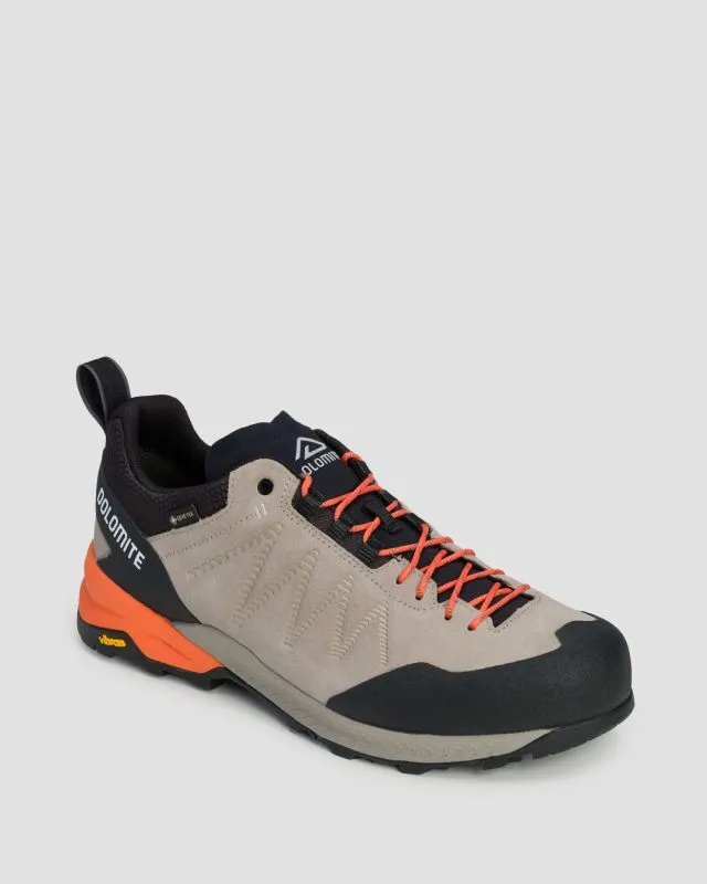 Scarpe beige basse da trekking da uomo Dolomite Crodarossa Leather GTX