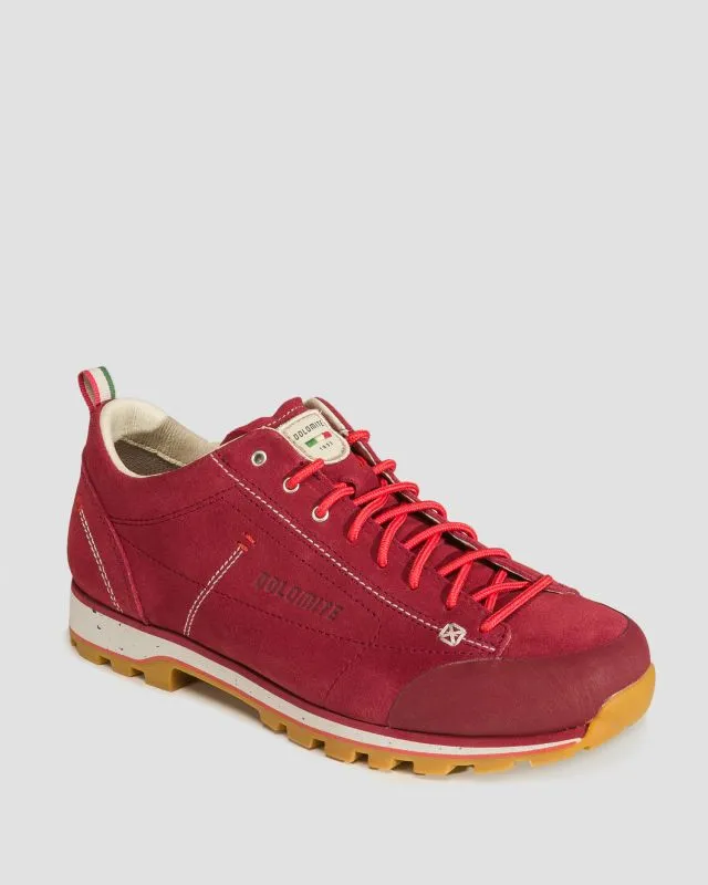 Scarpe bordeaux basse da trekking da donna Dolomite 54 Low Evo