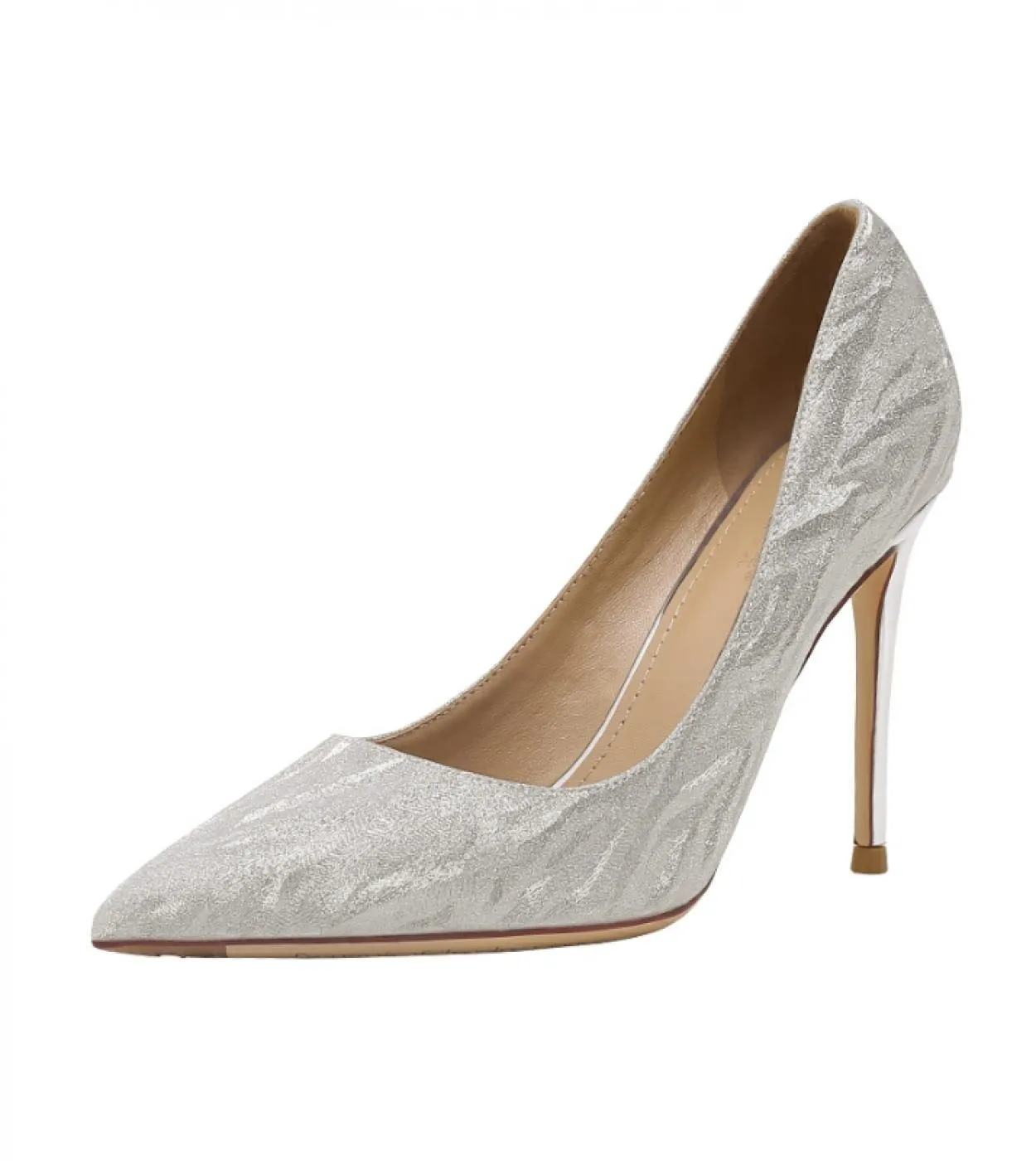 Scarpe da donna Décolleté con tacco alto Décolleté in pelle verniciata Bling Scarpe da barca Scarpe da sposa Taglie forti 35 41