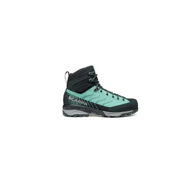 Scarpe da trekking da donna Scarpa Mescalito Trek Planet Goretex (Jade Black)