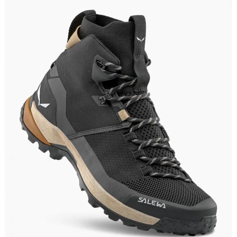 Scarpe da trekking montate Salewa PUEZ KNIT MID PTX (Nero) Uomo