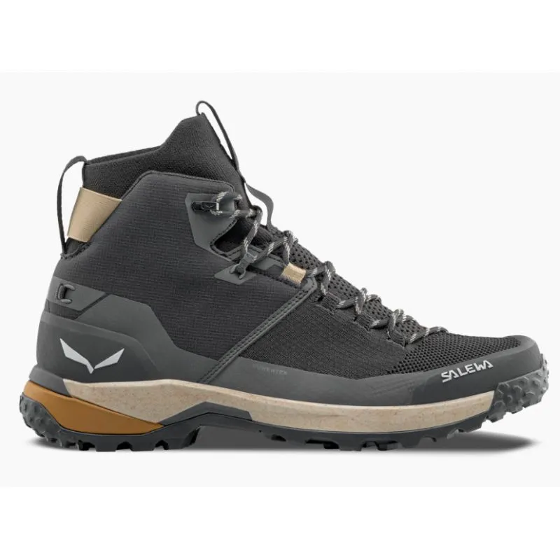 Scarpe da trekking montate Salewa PUEZ KNIT MID PTX (Nero) Uomo