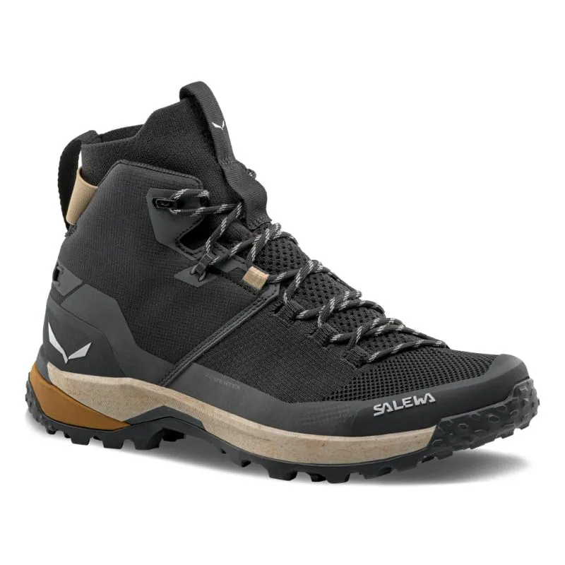 Scarpe da trekking montate Salewa PUEZ KNIT MID PTX (Nero) Uomo