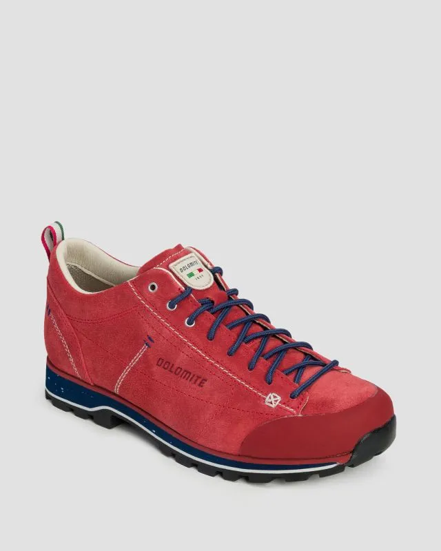 Scarpe rosse basse da trekking da donna Dolomite 54 Low EVO