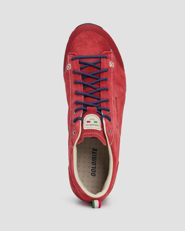 Scarpe rosse basse da trekking da donna Dolomite 54 Low EVO