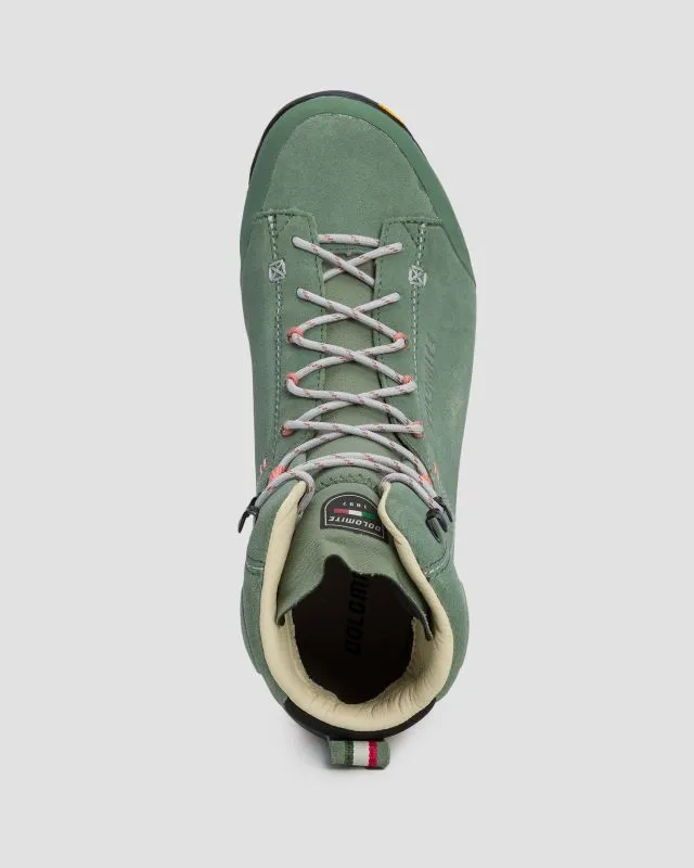 Scarpe verdi alte da trekking da donna Dolomite 54 Hike EVO GTX