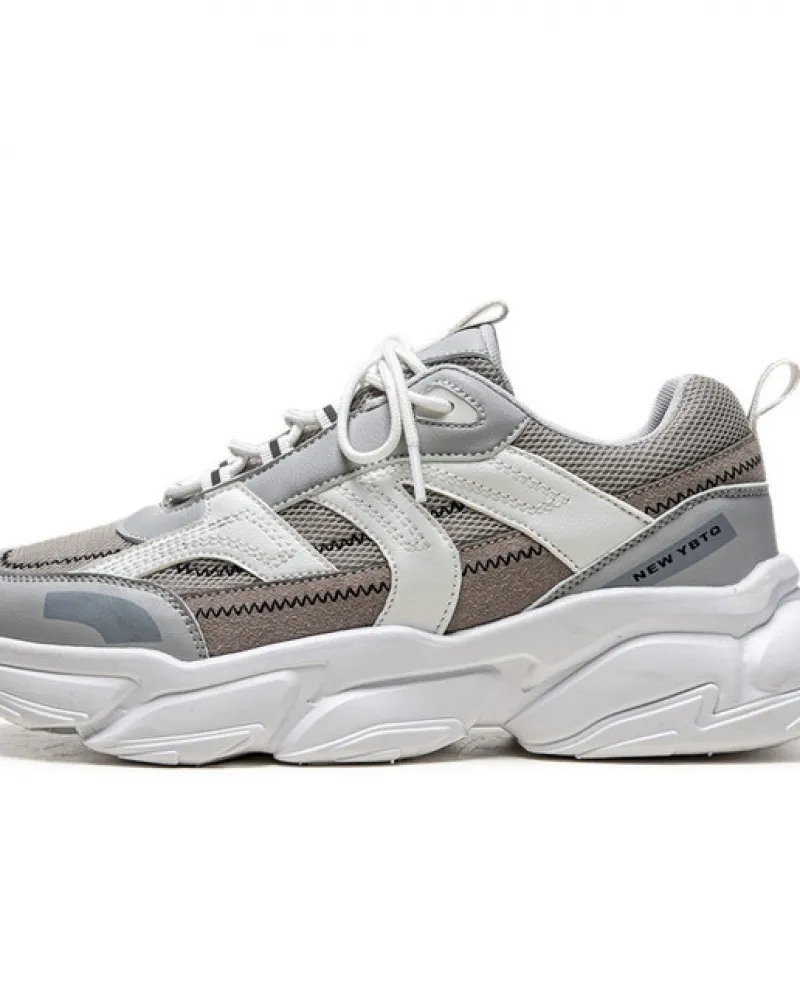 Scarpe vulcanizzate da uomo Suola spessa Sneakers da uomo Stringate Comode Moda uomo Traspiranti Leggere Tennis da uomo S