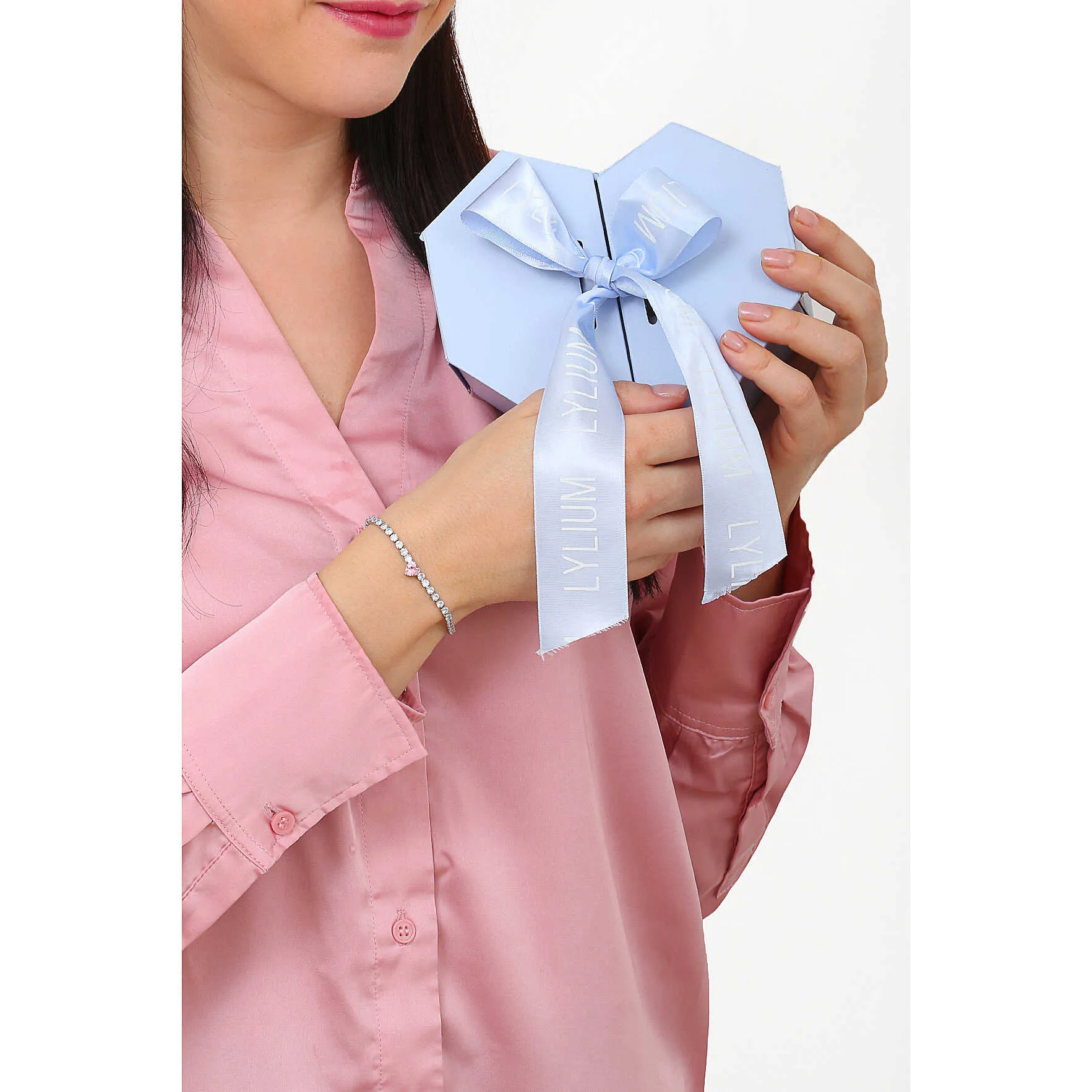 Set con bracciale tennis Lylium