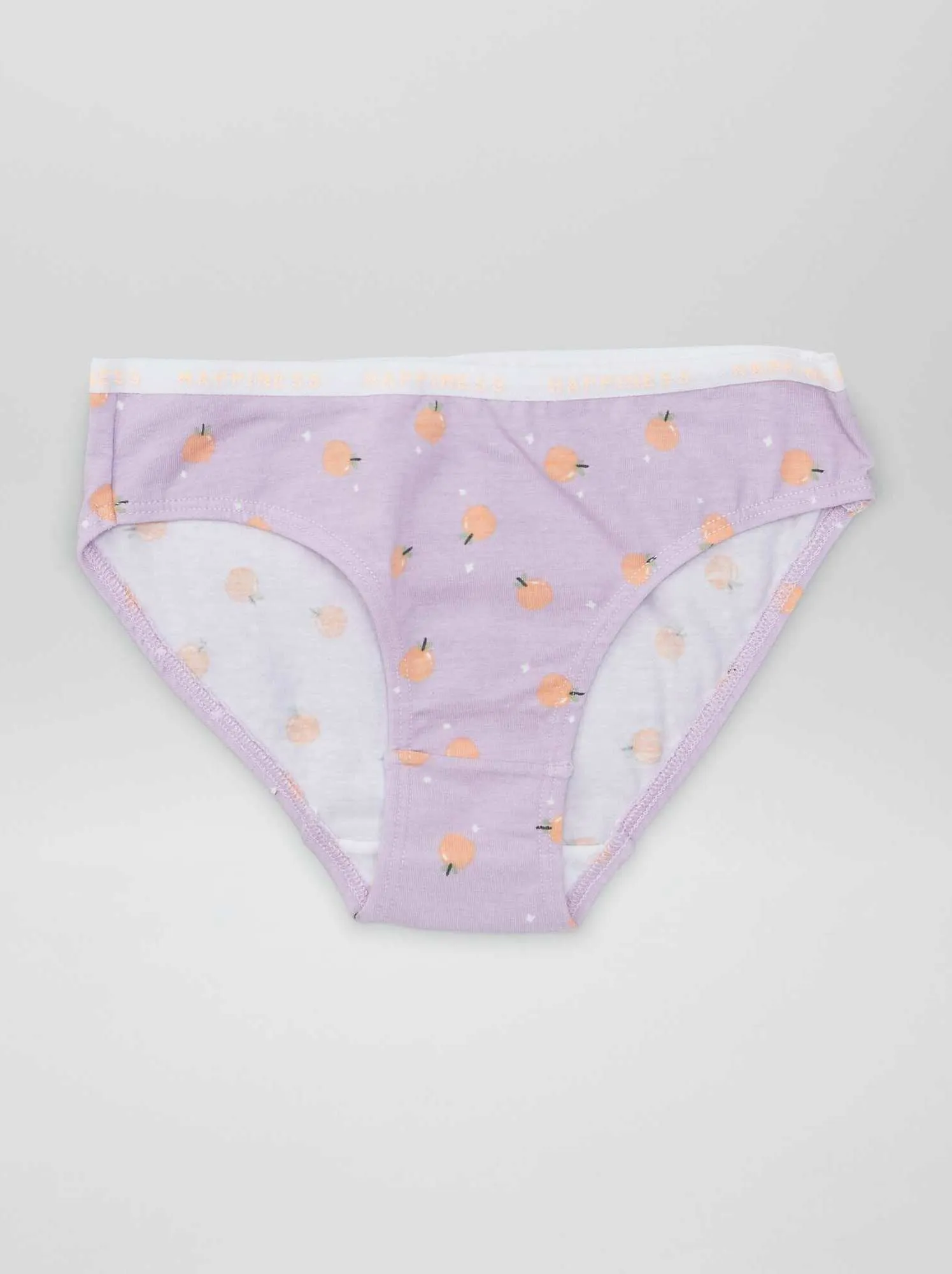 Set di 4 slip stampati - VIOLA