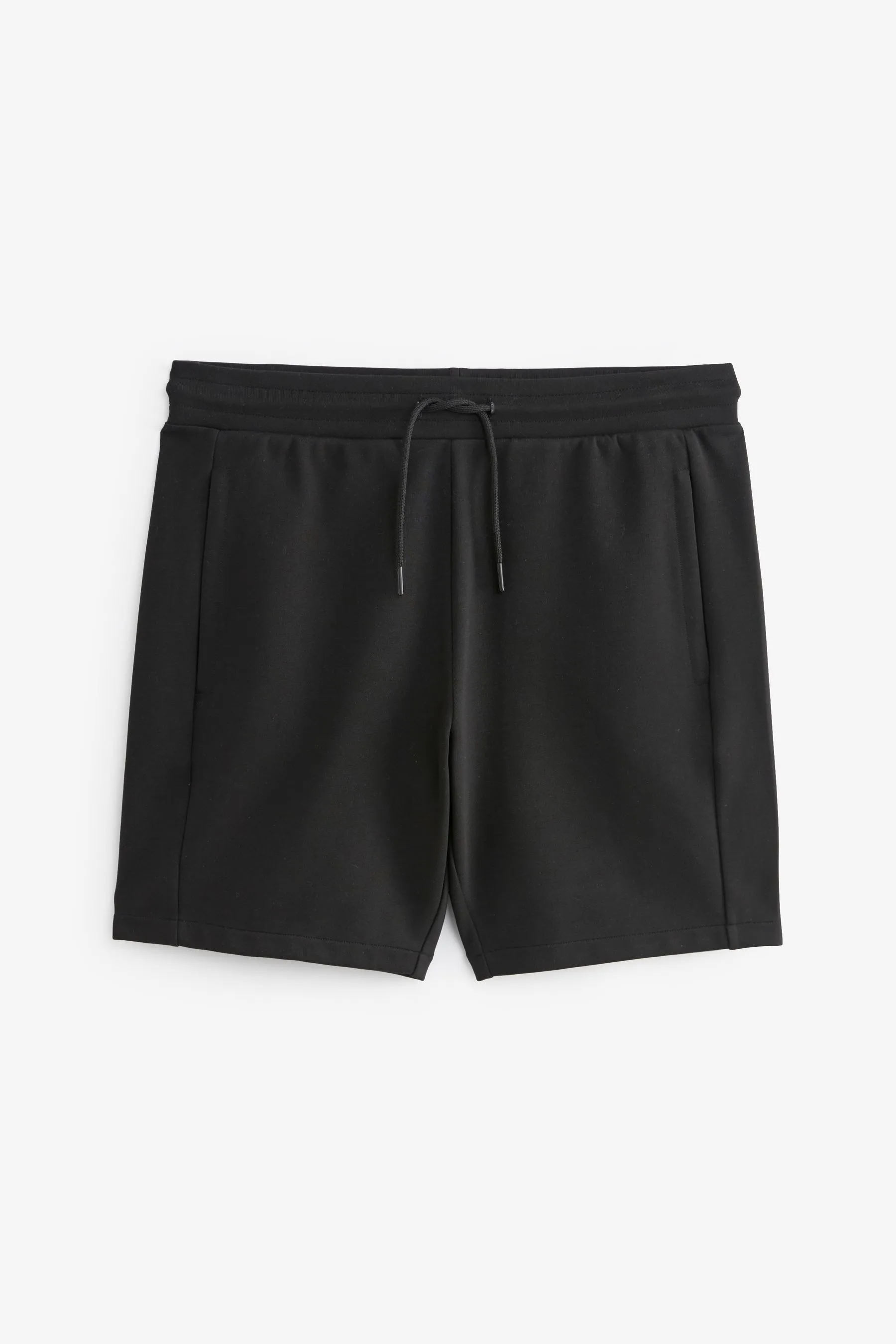 Shorts in jersey con tasche con zip