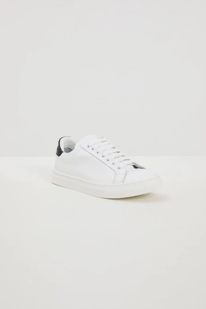 Sneackers in pelle