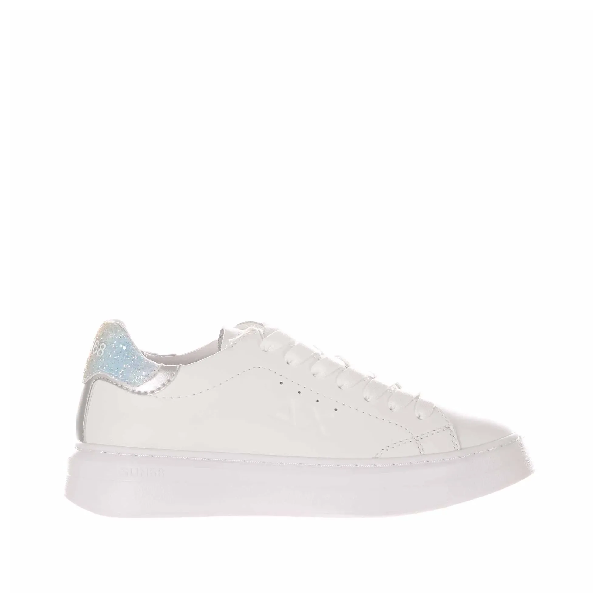 Sneaker grace leather in pelle