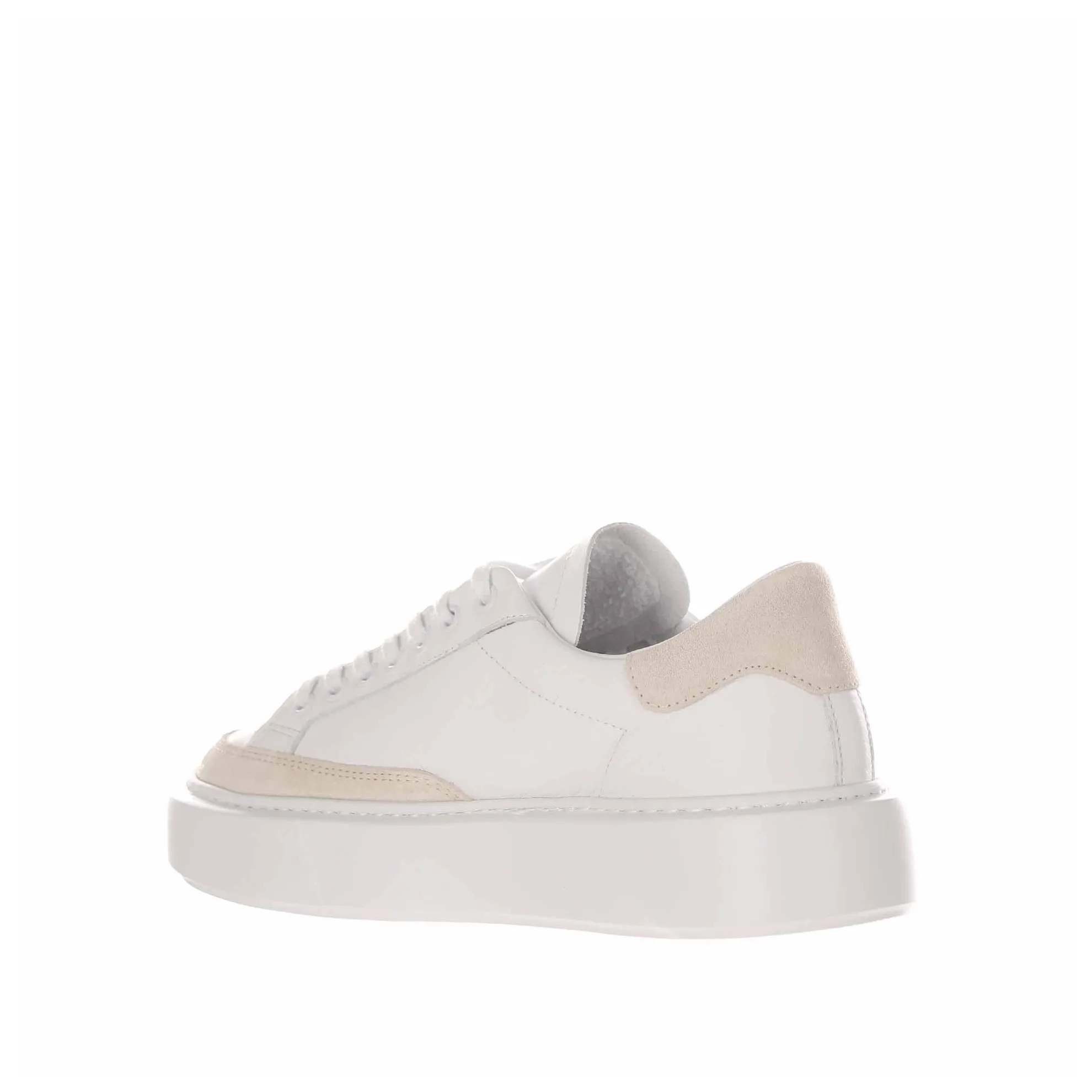 Sneaker sfera stripe in pelle