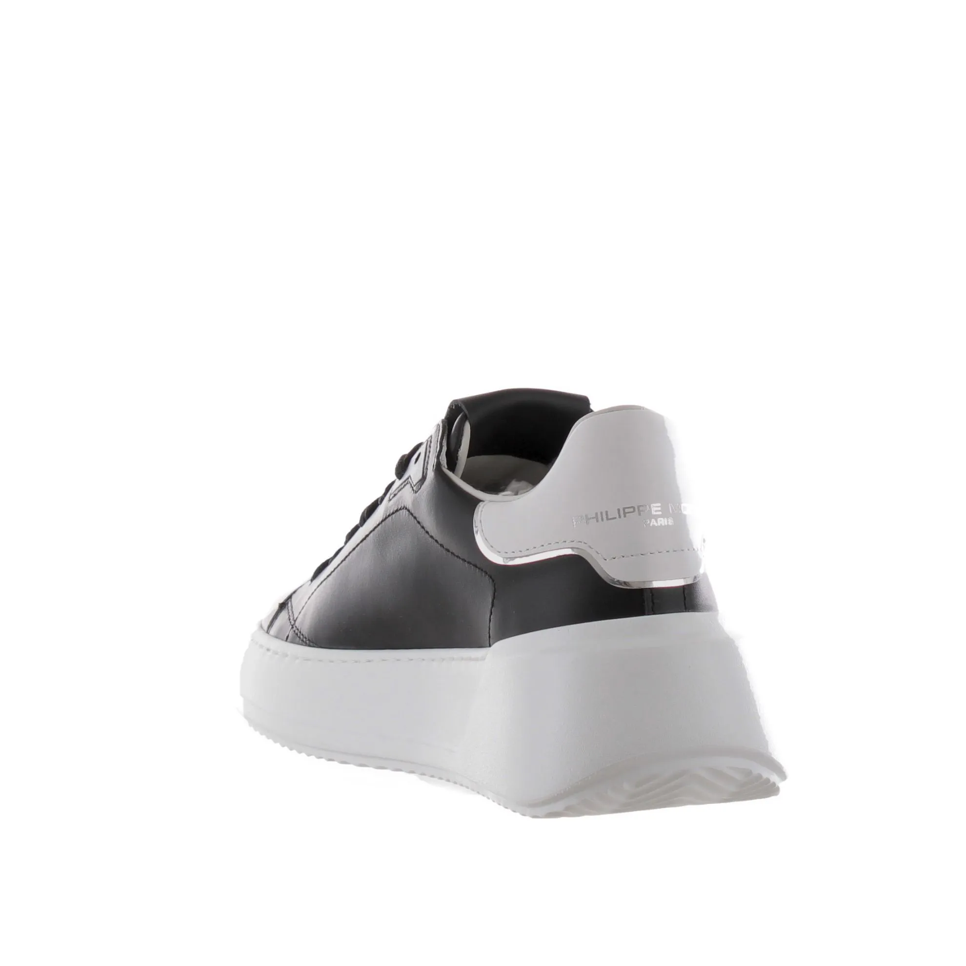Sneaker tres temple in pelle