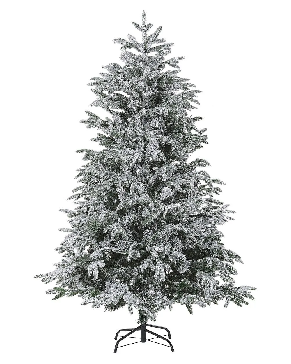 Snowy Christmas Tree 180 cm White BASSIE