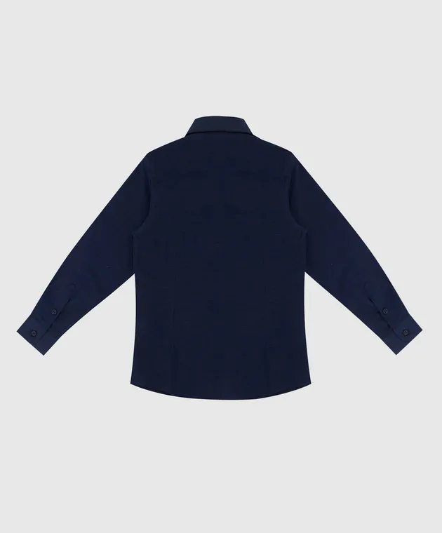 Stefano Ricci Maglietta blu scuro per bambini YC004175S1952