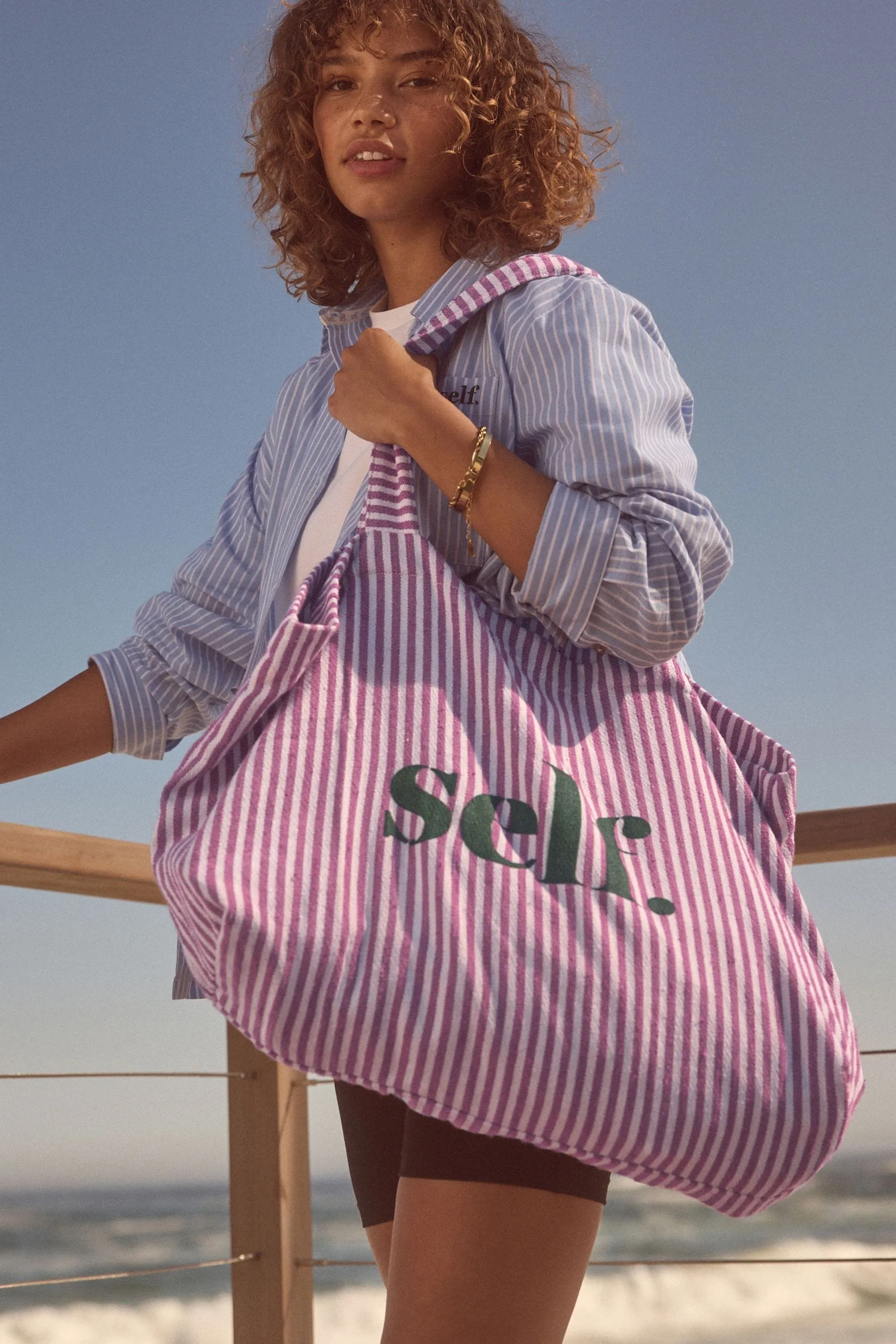 stesso. A righe - Borsa per A righe