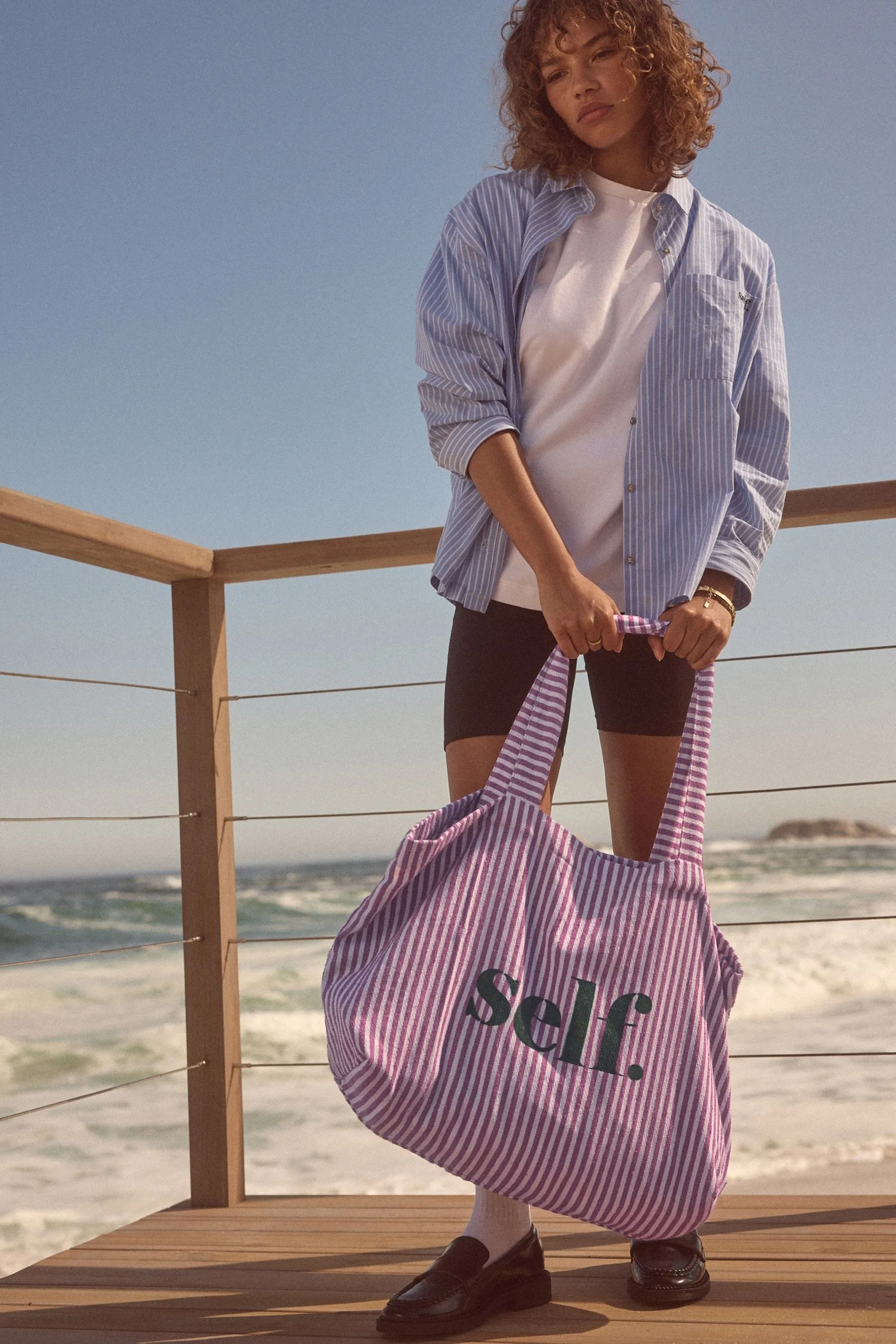 stesso. A righe - Borsa per A righe