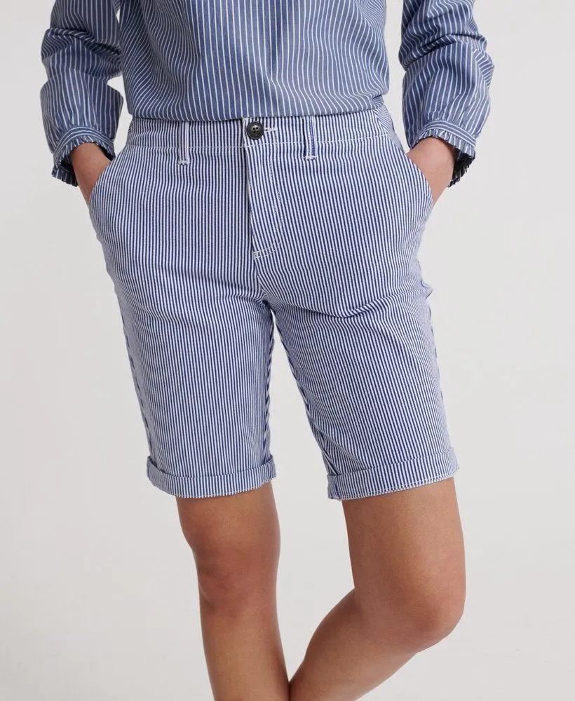 Superdry Bermuda city chino w