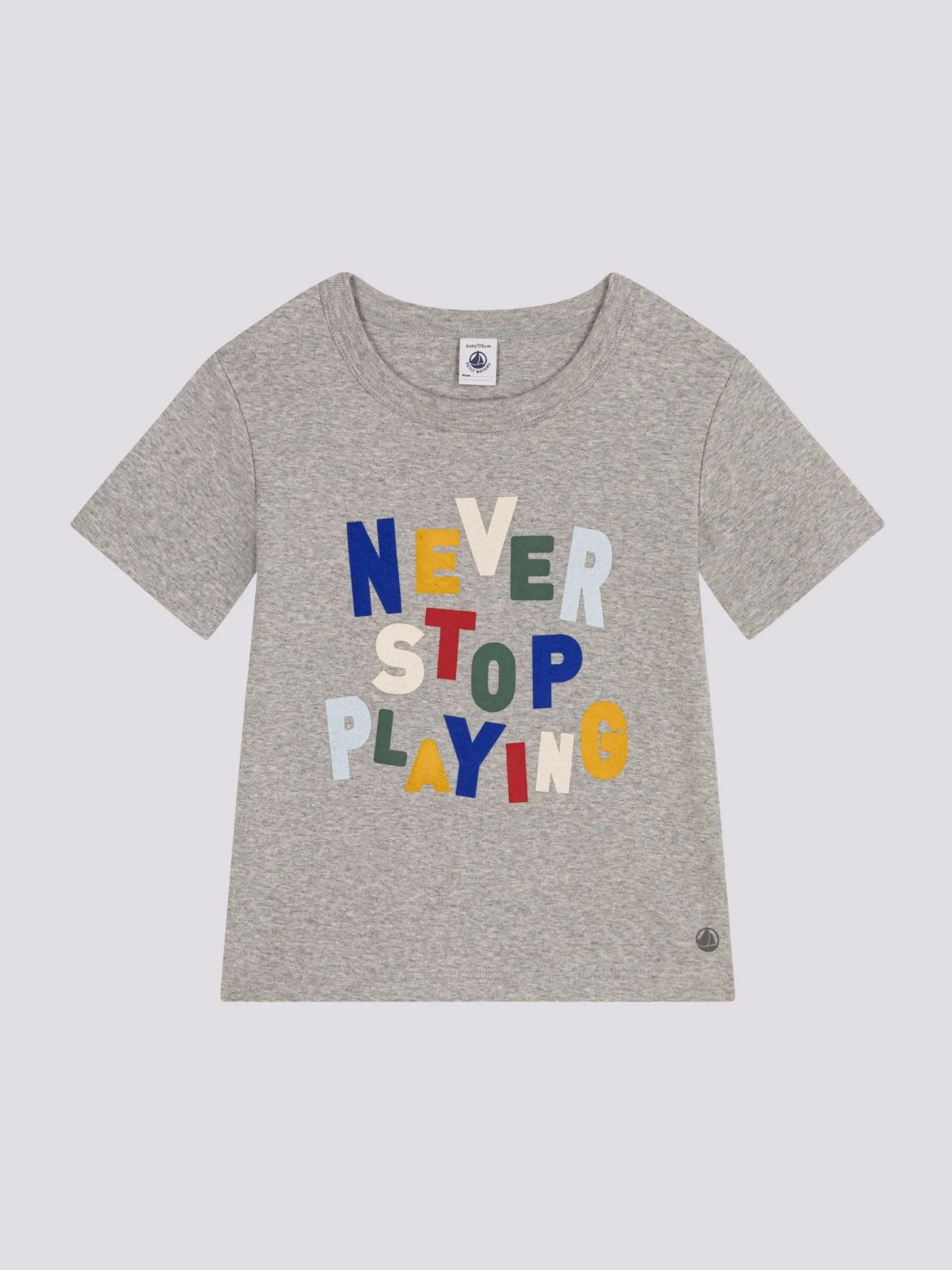 T-SHIRT STAMPATA IN JERSEY LEGGERO BAMBINO