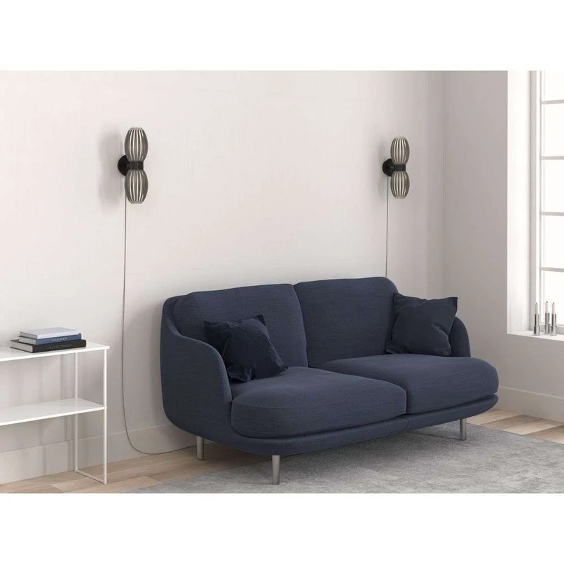 Tentacle Applique da Parete Duo Black/Smoke - Herstal | Acquista online