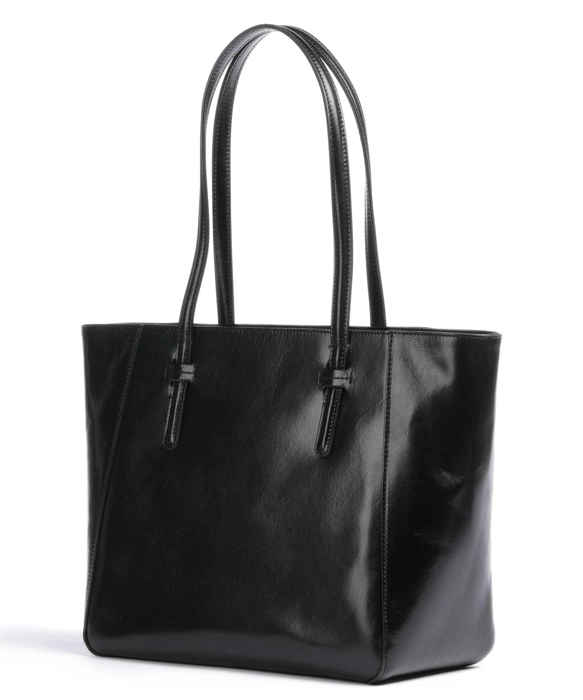  The Bridge Diana Borsa shopper pelle di vacchetta finemente grana nero  