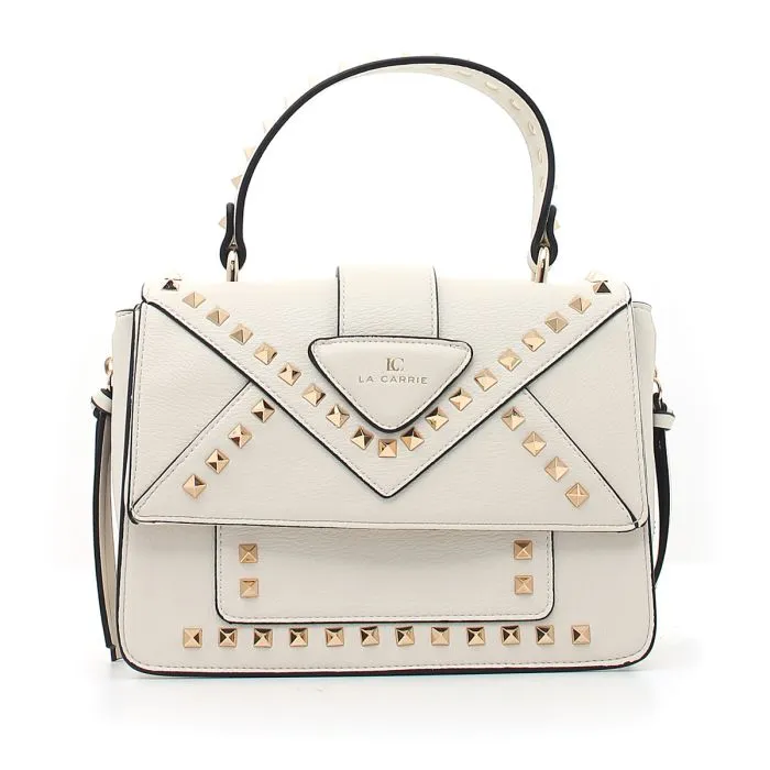 THUNDER MINI SHOPPER BAG SYNT. TUMBLED Bianco
