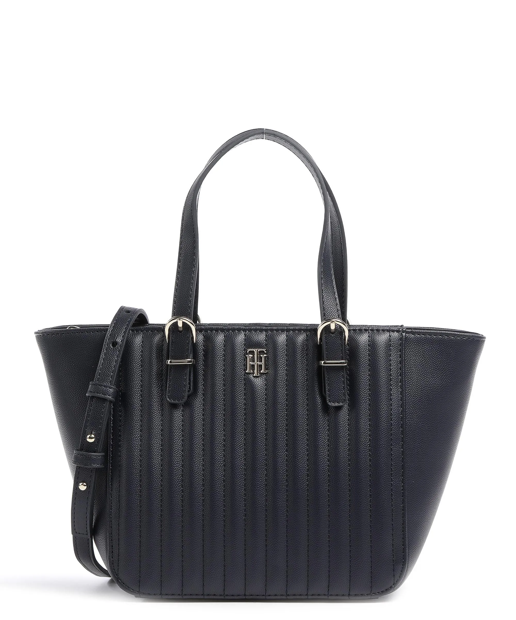  Tommy Hilfiger TH Timeless Borsa a mano pelle sintetica navy  