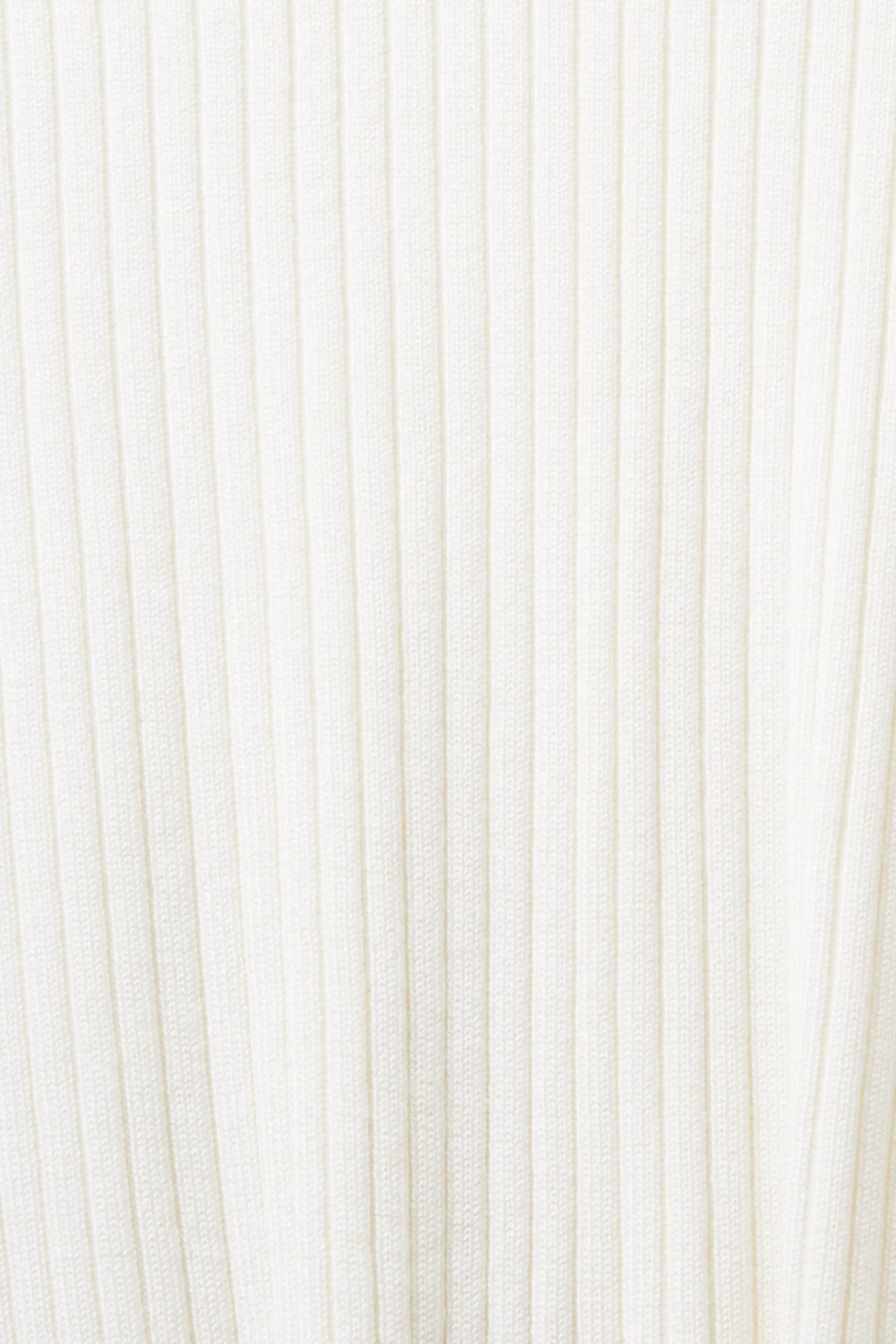 Top a righe in maglia a coste