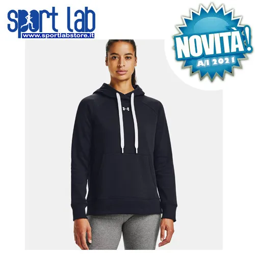 Under Armour Rival Fleece HB Hoodie Felpa Donna
