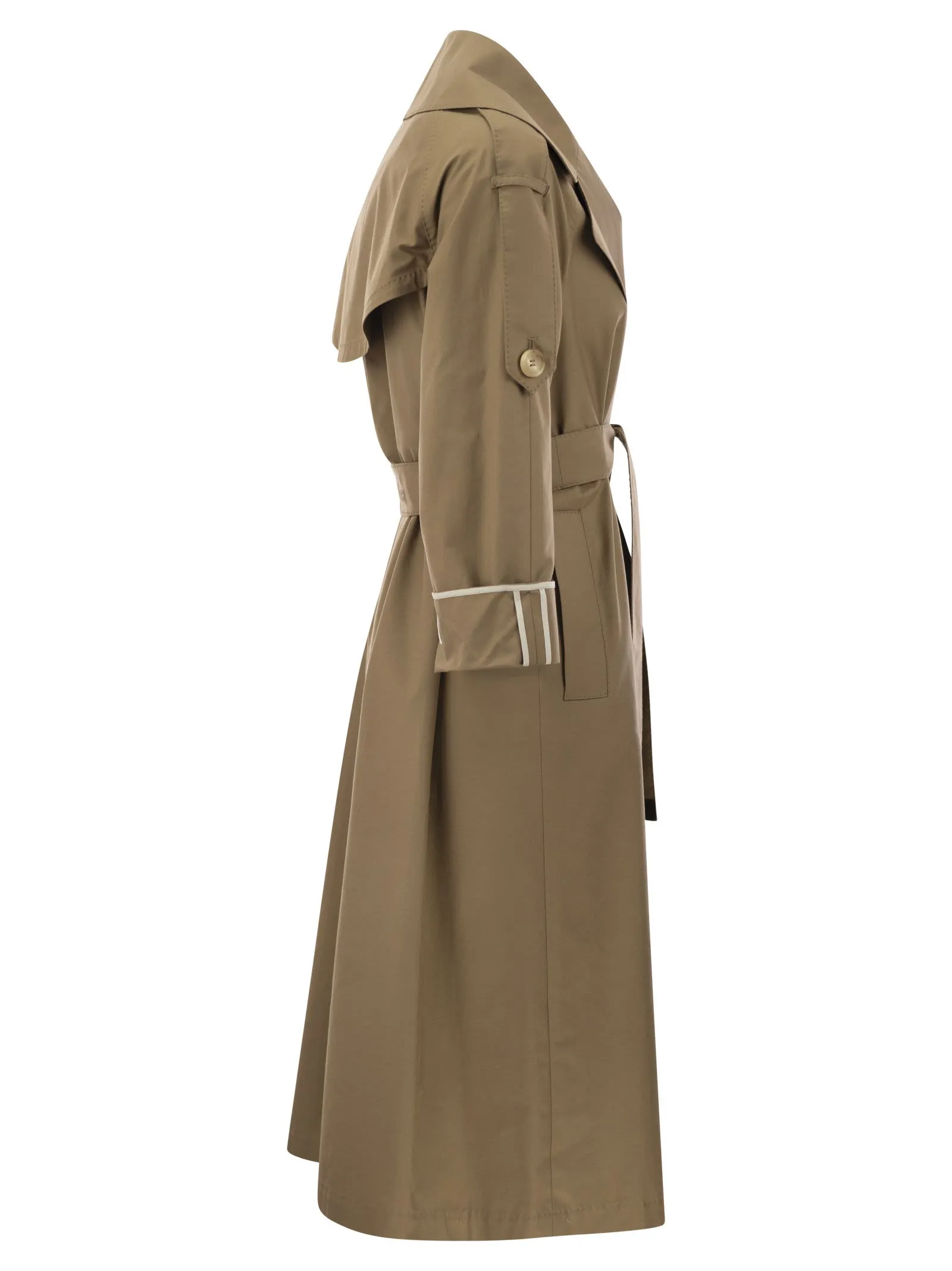 UTRENCH – Trench over in twill antigoccia