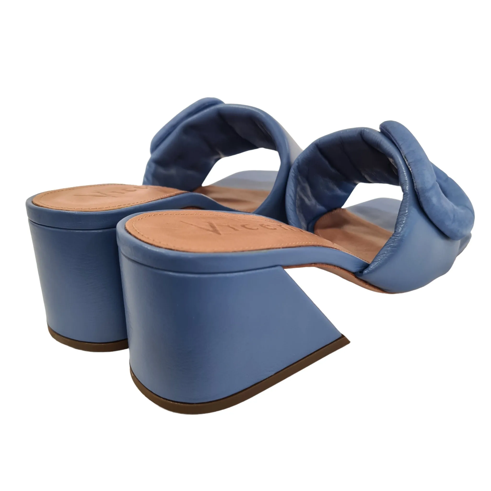 Vicenza Sandalo Sabot Donna Celeste rif.123